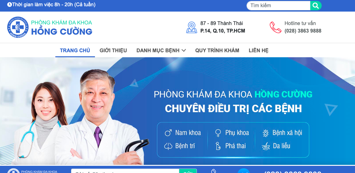 Phòng khám đa khoa Hồng Cường bị tước giấy phép hoạt động 4 tháng