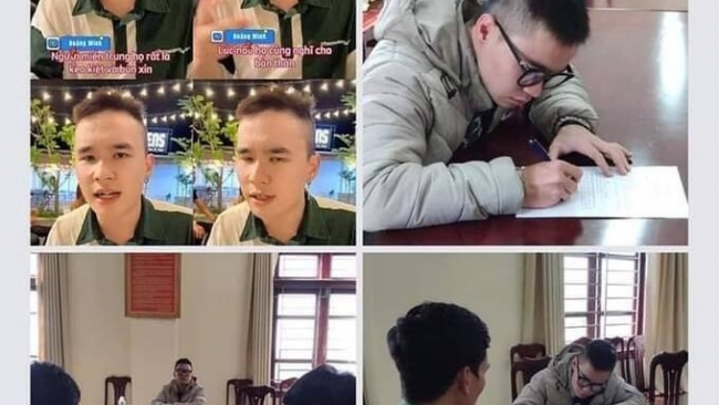 Công an triệu tập nam thanh niên đăng clip "nói xấu" người miền Trung