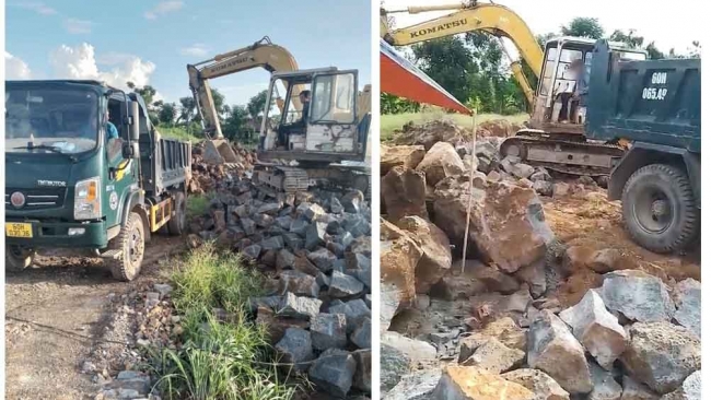 Thực trạng khai thác đá trái phép nhưng không có cơ sở xử phạt?