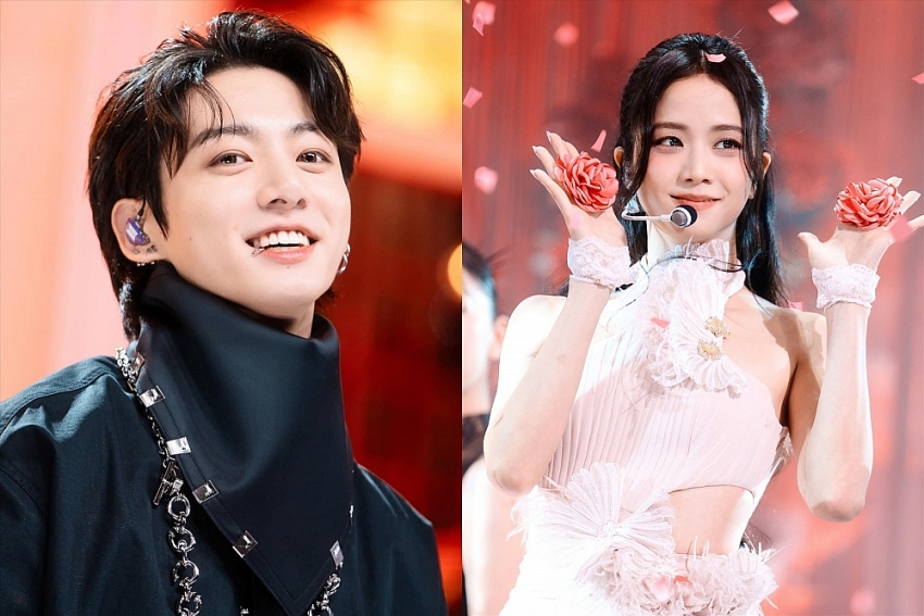 Jungkook (BTS) san bằng kỷ lục cúp âm nhạc với Jisoo (Blackpink)