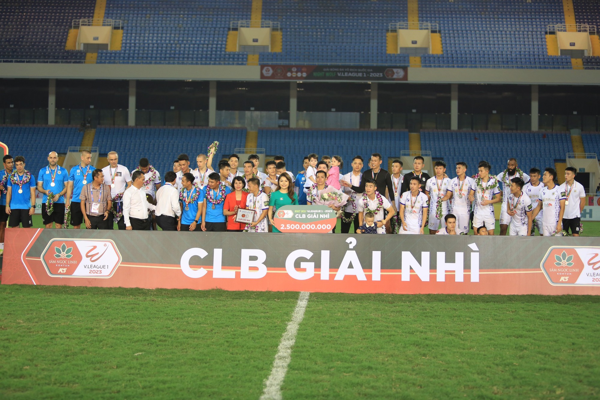 Đội Công an Hà Nội vô địch V-League 2023