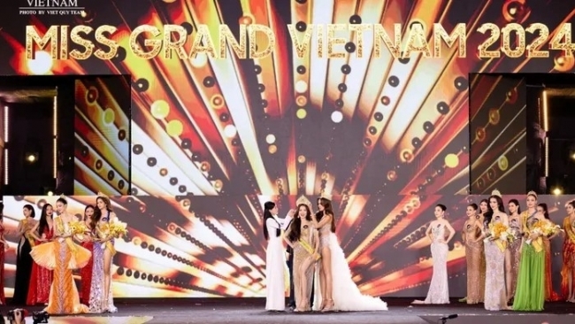 BTC Miss Grand Vietnam 2024 làm rõ mối quan hệ &apos;người nhà&apos; với Hoa hậu Quế Anh?