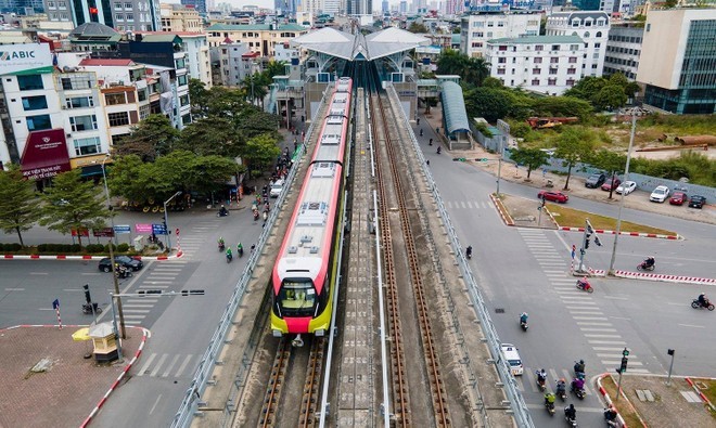 Tàu điện Nhổn- Ga Hà Nội: Mở cửa miễn phí trong 15 ngày đầu