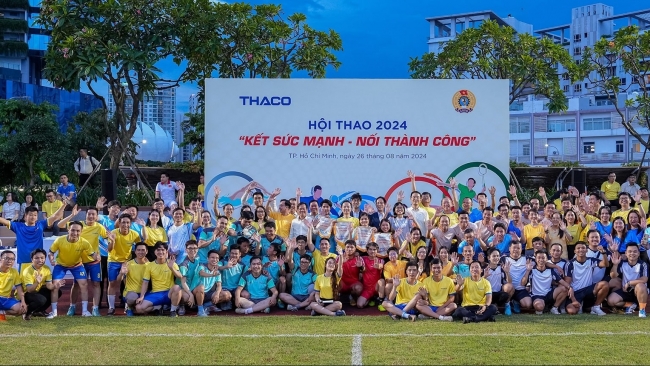 THACO tổ chức Hội thao “Kết sức mạnh - Nối thành công” năm 2024