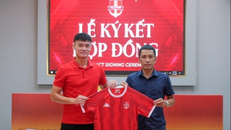 Hải Phòng chiêu mộ tiền đạo kỳ cựu của bóng đá Việt Nam