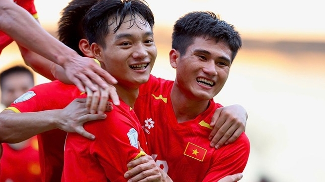 Hai sao trẻ U23 Việt Nam được Ban tổ chức U23 Đông Nam Á vinh danh