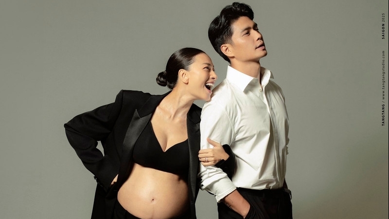 Ngô Thanh Vân khoe ảnh bầu tuyệt đẹp, tiết lộ điều đặc biệt về ông xã kém 11 tuổi