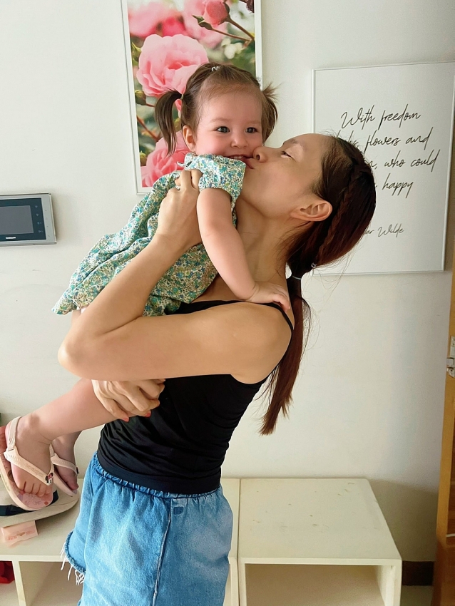 Lan Phương tận hưởng cuộc sống bình yên bên hai con sau ly thân