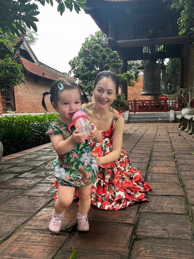 Lan Phương tận hưởng cuộc sống bình yên bên hai con sau ly thân