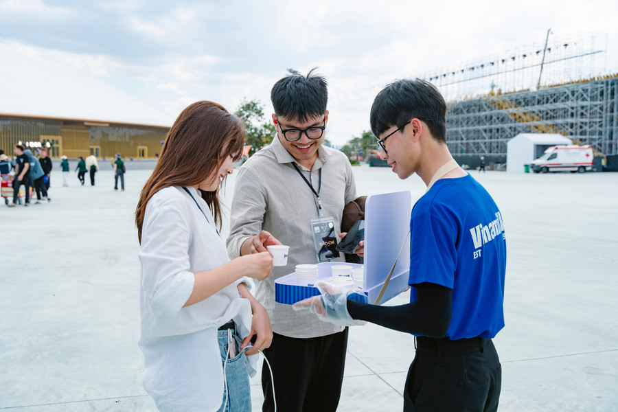 Vinamilk "quẫy" hết mình cùng 50.000 khán giả tại V-Concert và V-Fest