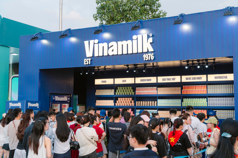 Vinamilk "quẫy" hết mình cùng 50.000 khán giả tại V-Concert và V-Fest