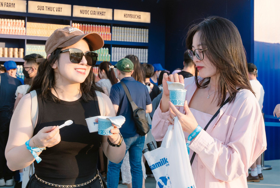 Vinamilk "quẫy" hết mình cùng 50.000 khán giả tại V-Concert và V-Fest