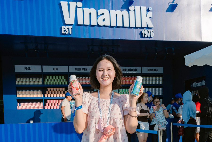 Vinamilk "quẫy" hết mình cùng 50.000 khán giả tại V-Concert và V-Fest