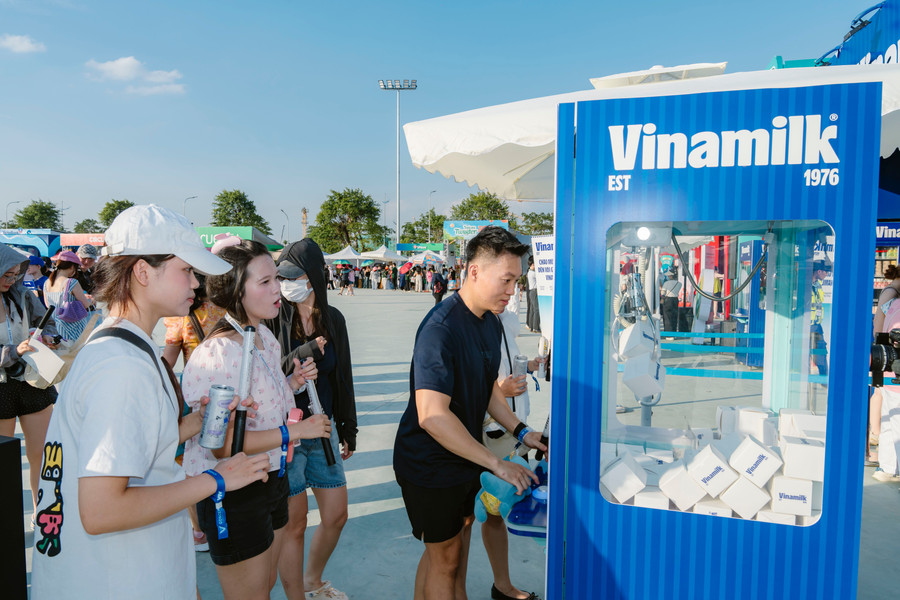 Vinamilk "quẫy" hết mình cùng 50.000 khán giả tại V-Concert và V-Fest