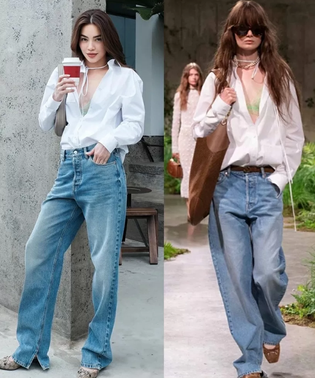 Ca sĩ Hồ Ngọc Hà diện thời trang Gucci đẹp không kém mẫu hãng trên sàn diễn Ca sĩ Hồ Ngọc Hà diện thời trang Gucci đẹp không kém mẫu hãng trên sàn diễn