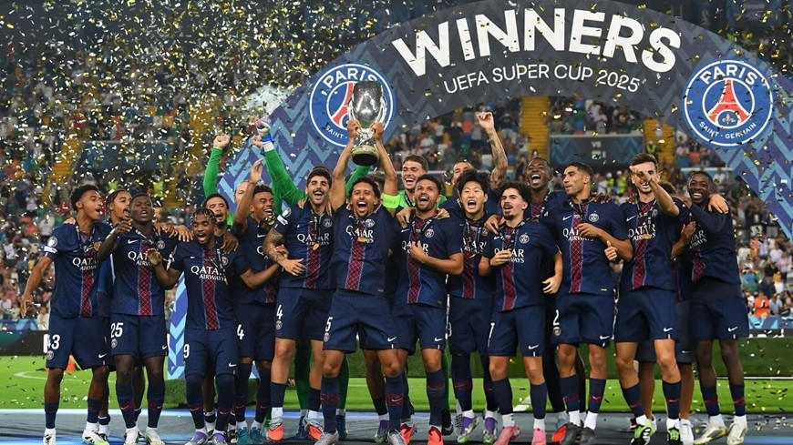 PSG lội ngược dòng kinh điển, lần đầu vô địch Siêu cúp châu Âu