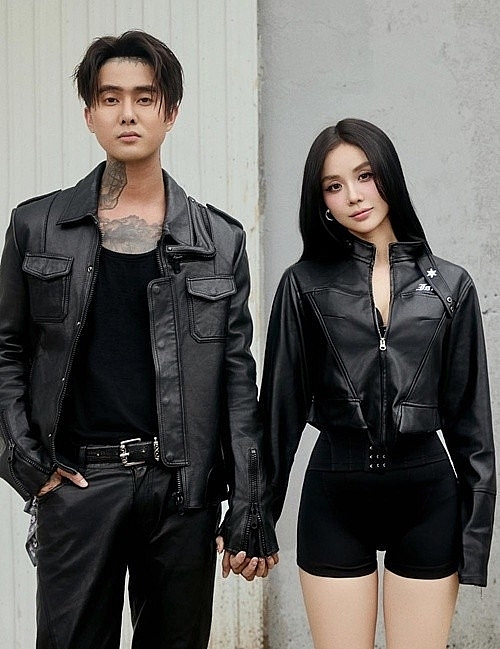 Rapper Đạt G - Bảo Ngọc dính như sam sau đám cưới