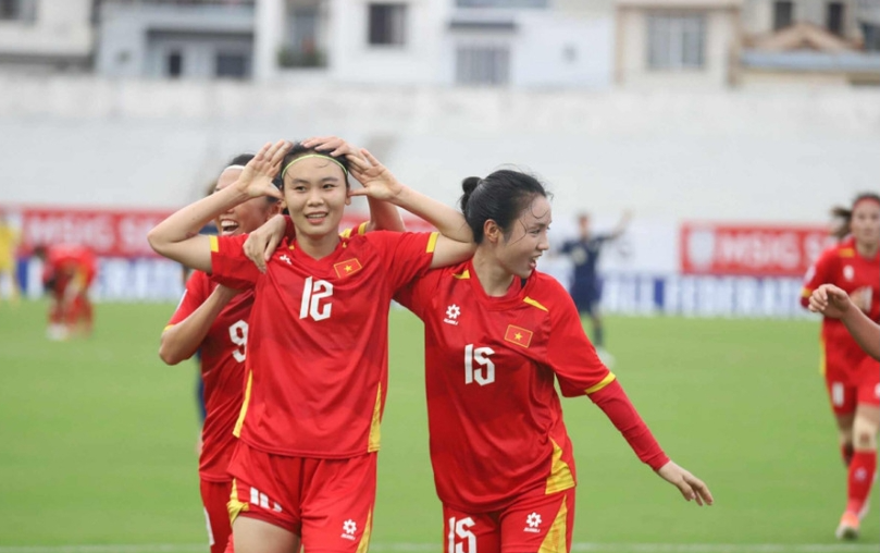 Hạ đẹp Thái Lan, tuyển nữ Việt Nam đoạt hạng 3 AFF Cup 2025
