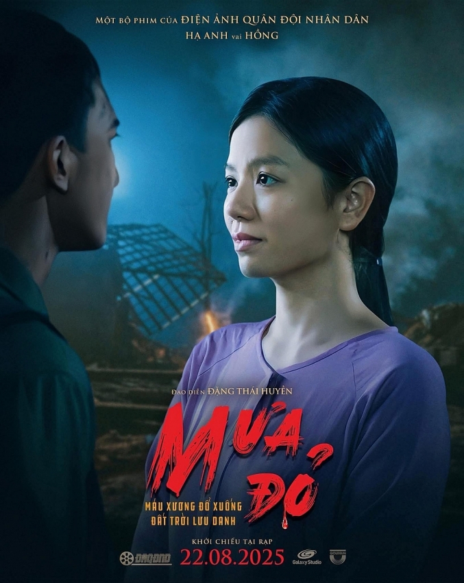Nhan sắc xinh đẹp của Lê Hạ Anh “Mưa đỏ”