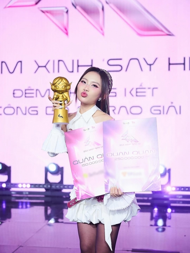 Phương Mỹ Chi lên tiếng về ngôi vị quán quân Em xinh say hi