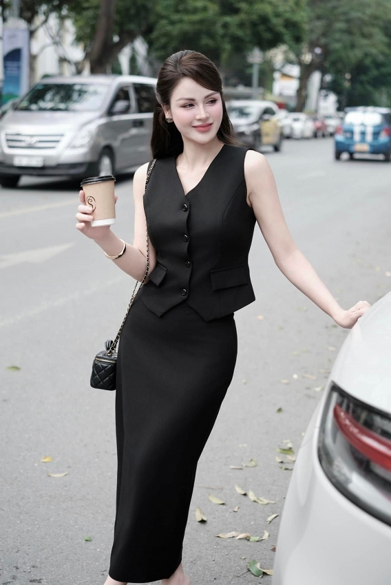 Diễn viên Lương Thu Trang xinh đẹp hút mọi ống kính trong nhiệm vụ A80