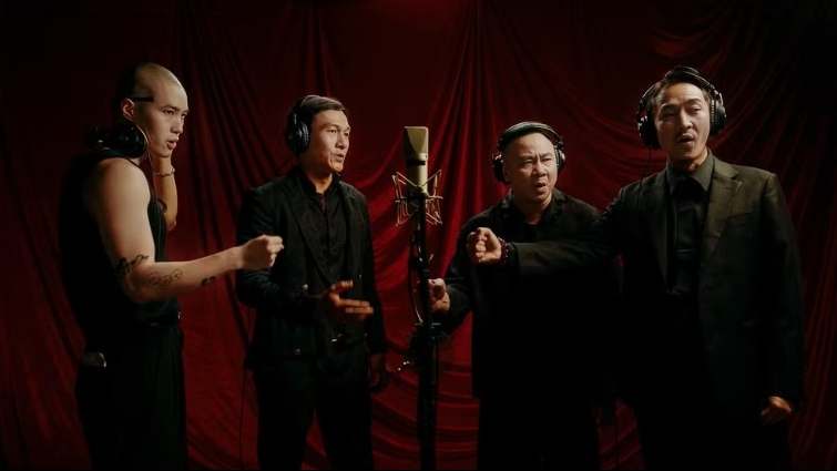 Dàn diễn viên “Hộ linh tráng sĩ” góp giọng cùng ca sĩ Đông Hùng trong ca khúc phim
