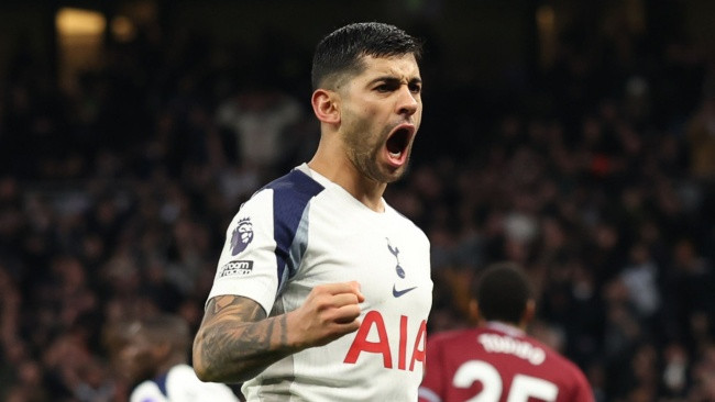 Atletico Madrid tiến sát thỏa thuận chiêu mộ Cristian Romero từ Tottenham với giá 34 triệu bảng
