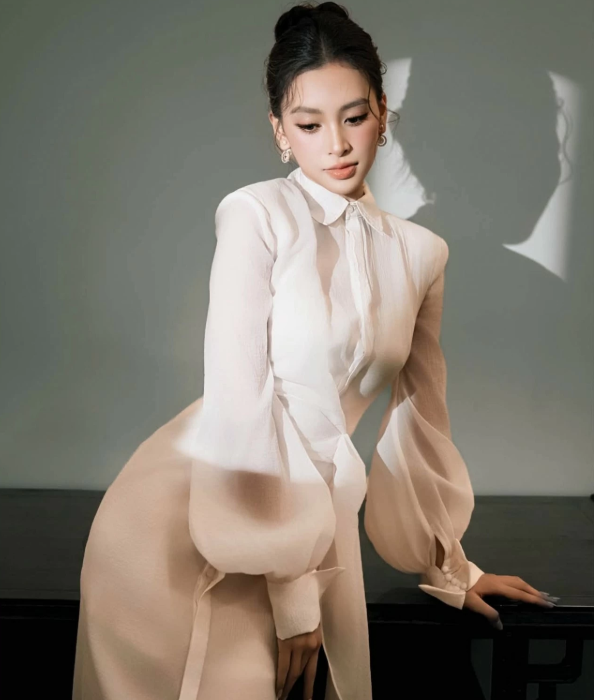 Nhan sắc rạng ngời của Hoa hậu Trần Tiểu Vy