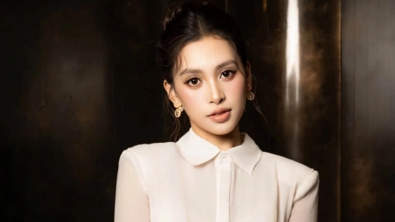 Nhan sắc rạng ngời của Hoa hậu Trần Tiểu Vy