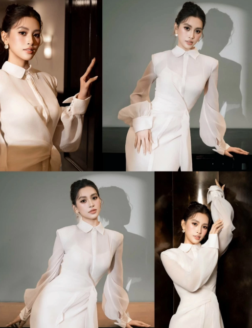 Nhan sắc rạng ngời của Hoa hậu Trần Tiểu Vy