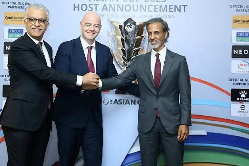 Xung đột thượng tầng bóng đá: Qatar công khai chất vấn AFC vì phản đối Chủ tịch FIFA Infantino