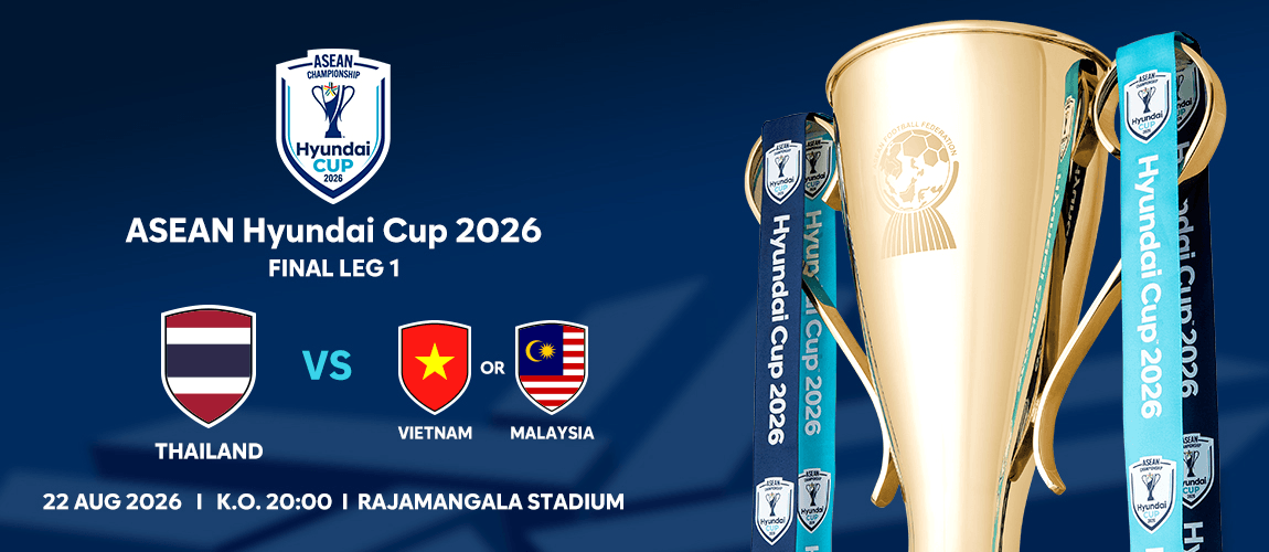 Thái Lan mở bán vé chung kết ASEAN Cup 2026, giá từ 200 baht