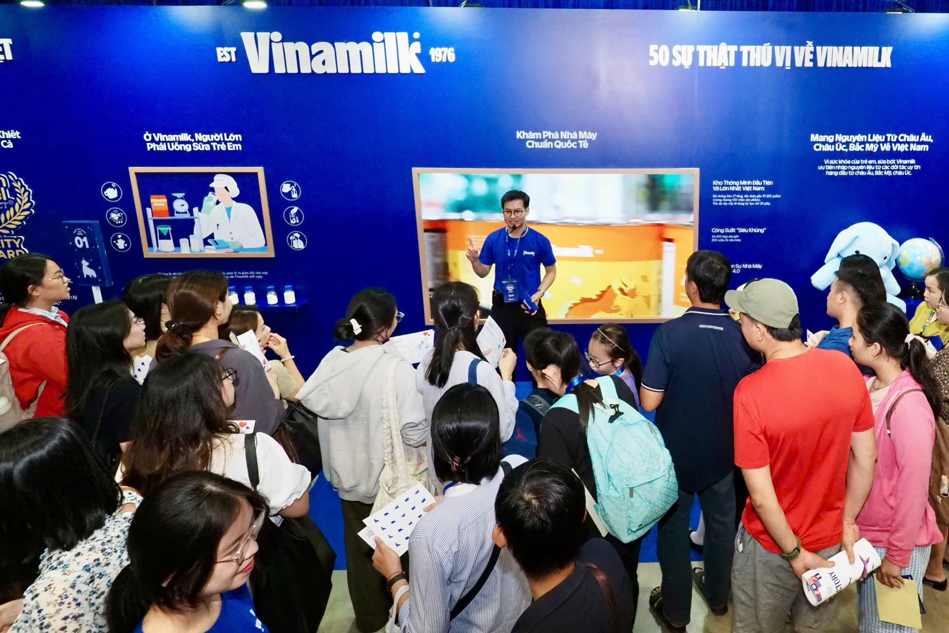 Vinamilk kể hành trình 50 năm qua 7 khu trải nghiệm