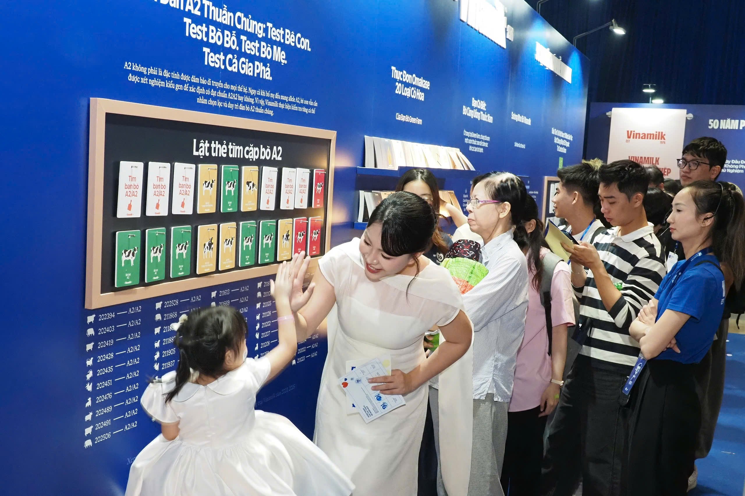Vinamilk kể hành trình 50 năm qua 7 khu trải nghiệm