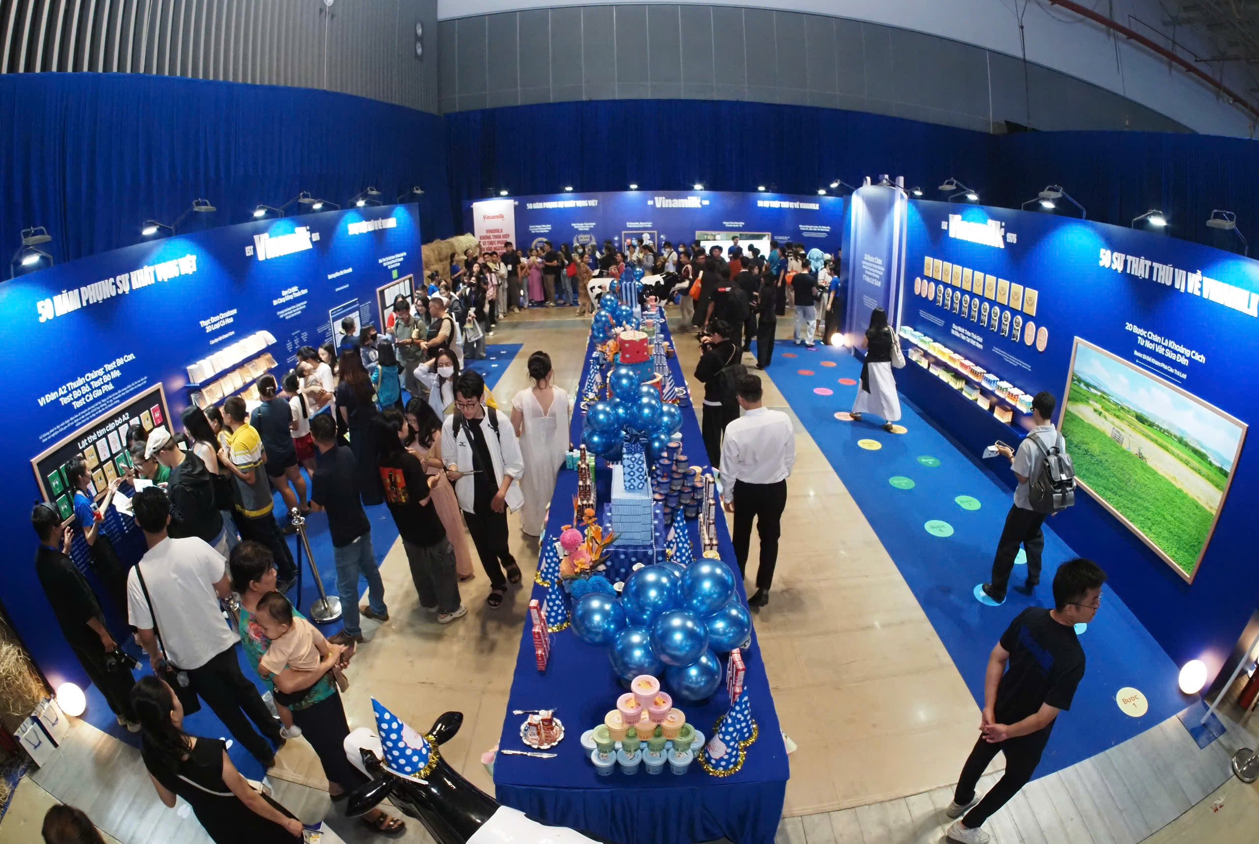Vinamilk kể hành trình 50 năm qua 7 khu trải nghiệm