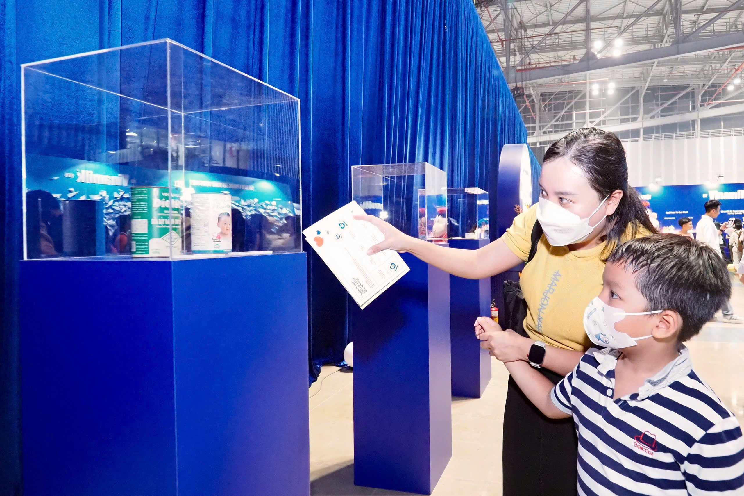 Vinamilk kể hành trình 50 năm qua 7 khu trải nghiệm