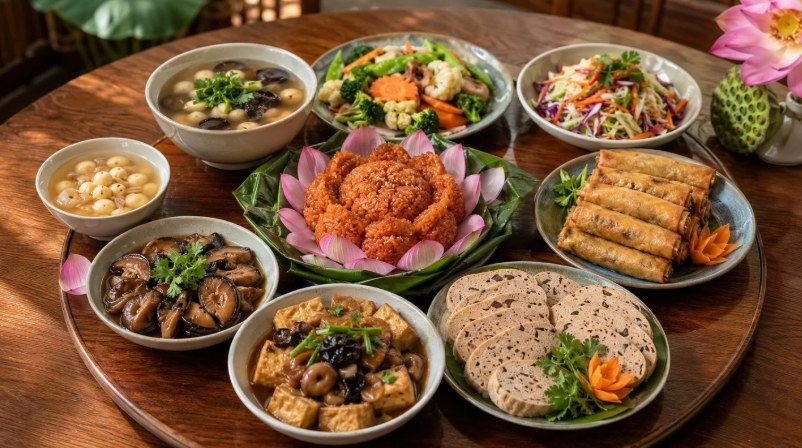 Mâm cỗ chay lên ngôi, dịch vụ online bùng nổ dịp lễ Vu Lan