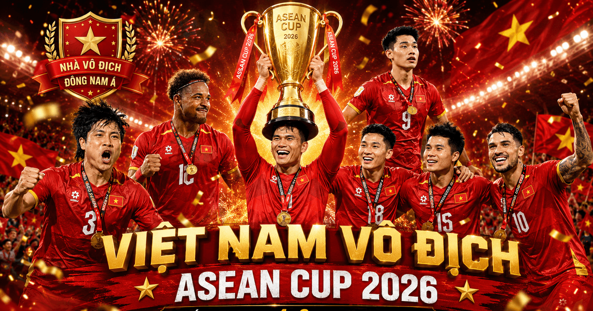 Báo chí Đông Nam Á nói gì khi Việt Nam vô địch ASEAN Cup 2026?