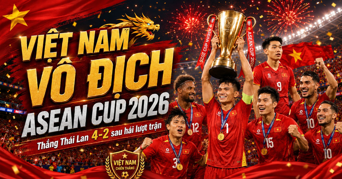 Báo Thái Lan nói gì sau khi Việt Nam vô địch ASEAN Cup 2026?