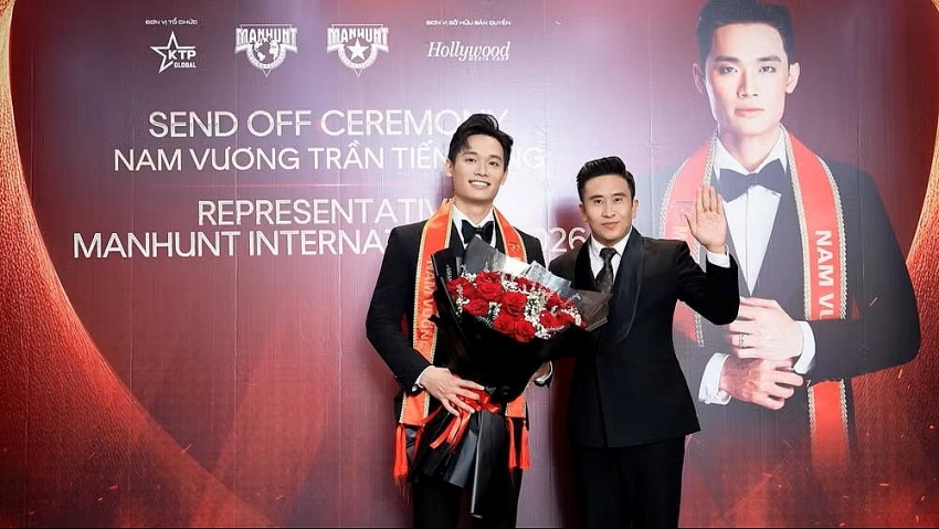 Trần Tiến Dũng đại diện Việt Nam thi Manhunt International 2026
