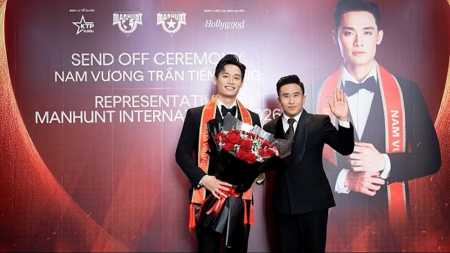 Trần Tiến Dũng đại diện Việt Nam thi Manhunt International 2026