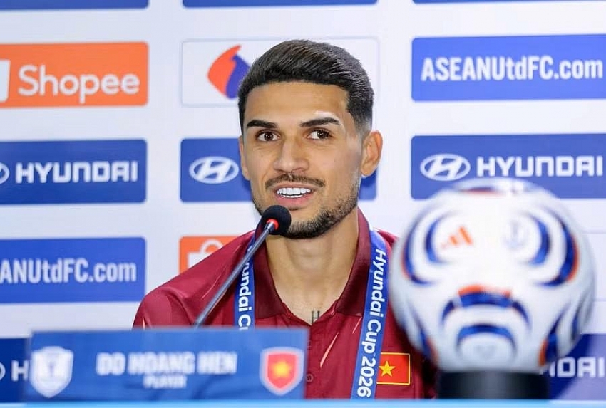 Hoàng Hên quyết tâm vô địch FIFA ASEAN Cup 2026