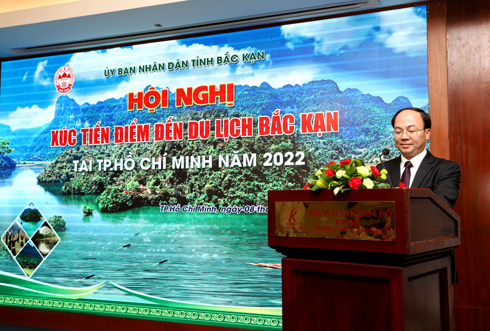 Trực tiếp: Hội nghị xúc tiến “Điểm đến du lịch Bắc Kạn” tại Thành phố Hồ Chí Minh năm 2022