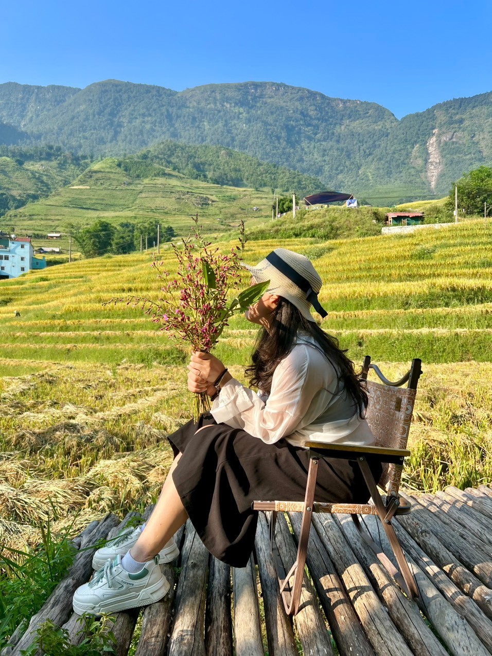 Bản làng Sa Pa mùa lúa chín đẹp say đắm lòng người