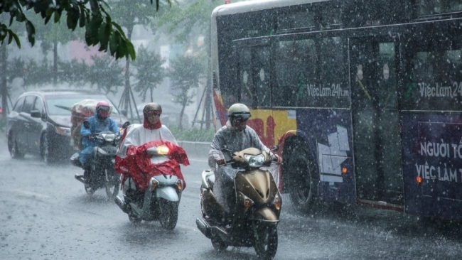 Thời tiết ngày 13/9: Mưa lớn ở Bắc Bộ và Bắc Trung Bộ
