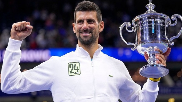 Novak Djokovic trở thành tay vợt có tiền thưởng nhiều nhất năm 2023 sau Mỹ mở rộng