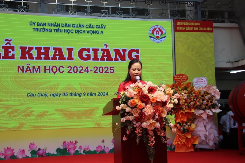 Tiểu học Dịch Vọng A tiếp tục triển khai các giải pháp nâng cao chất lượng giáo dục toàn diện