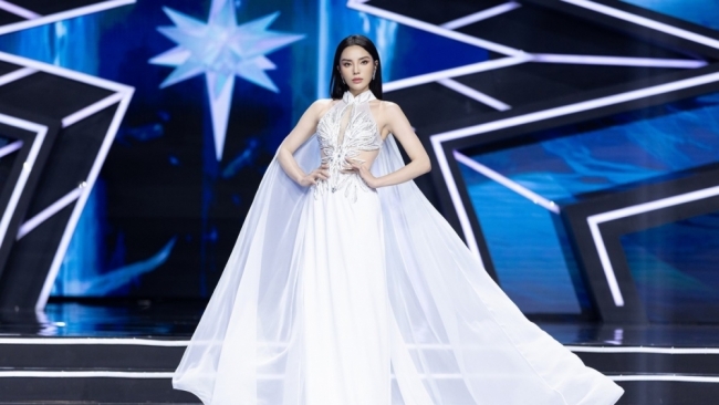 Sắc vóc tân Miss Universe Vietnam 2024 Nguyễn Cao Kỳ Duyên