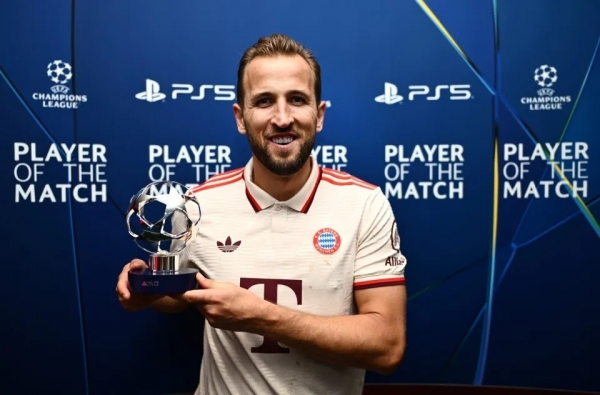 Ghi 4 bàn thắng, Harry Kane lập hàng loạt kỷ lục tại Champions League