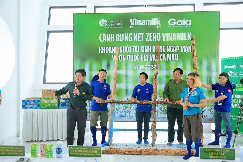 Vinamilk tích cưc thực hiện Dự án cánh rừng Net Zero, hướng đến trung hòa khí nhà kính